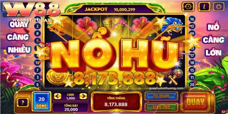 Giới thiệu tổng quan về nổ hũ W88